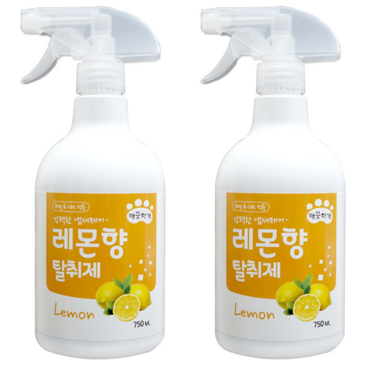 인터펫코리아 반려동물 탈취제 레몬향