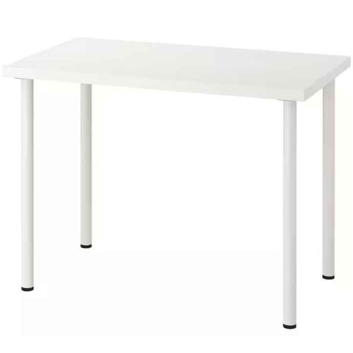 withIKEA이케아 테이블, LINNMONADILS 린몬아딜스, 화이트, 100×60 cm