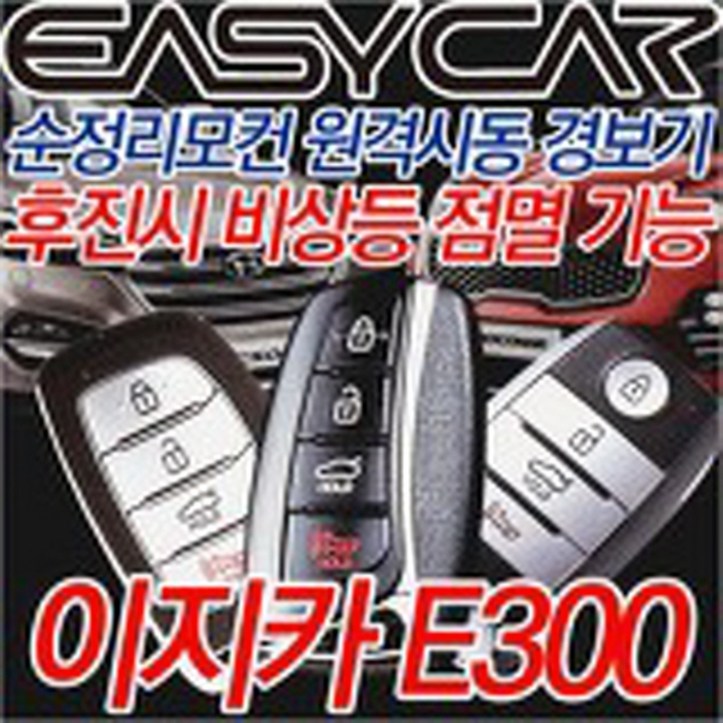 이지카 E300 뉴E300 순정 스마트키 순정리모콘 원격시동 경보기, 1개, 이지카E300 34190538