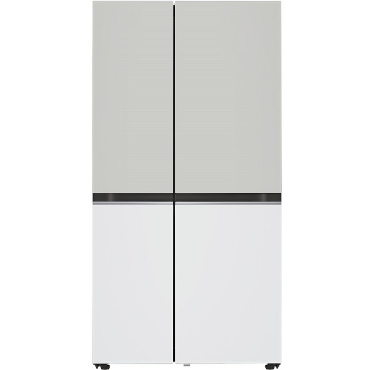 [색상선택형] LG전자 디오스 오브제 컬렉션 양문형 냉장고 메탈 방문설치 7225561599