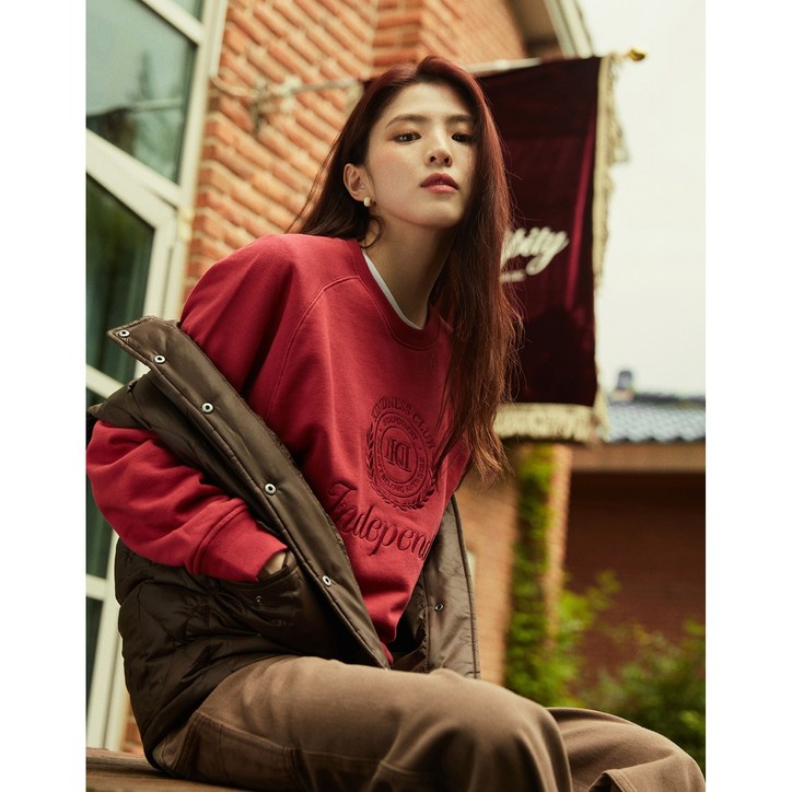 지오다노 2023 NEW한소희 테리 크루넥 맨투맨 323910 8칼라 지오다노 2023 NEW한소희 테리 크루넥 맨투맨 323910 8칼라