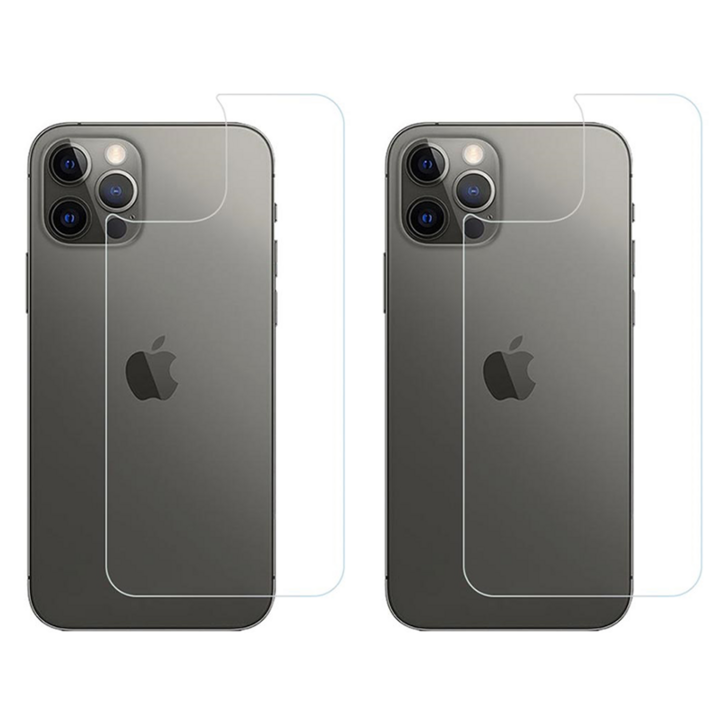 프리즘엑스 백쉴드 유연한 소재 아이폰 후면 강화유리 보호 필름 2매, 2매