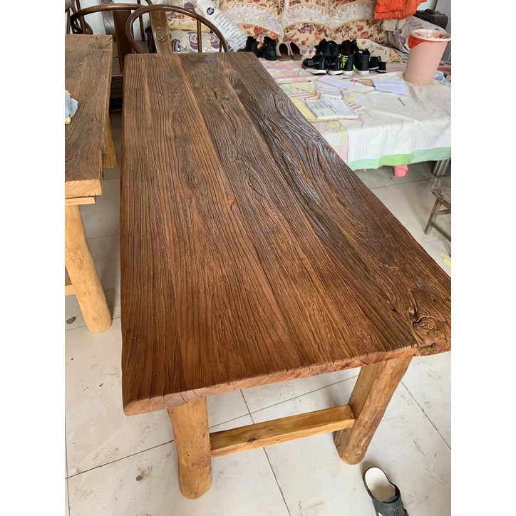 빈티지 원목 고재 식탁 커피 테이블 엔틱 인테리어