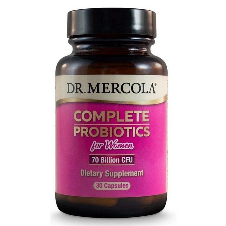 Dr. Mercola Complete Probiotics for Women 닥터 머콜라 컴플리트 프로바이오틱스 포 우먼 30캡슐