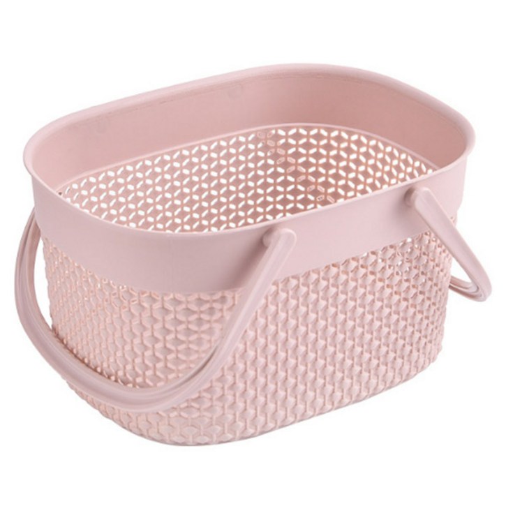알파커머스 논슬립 손잡이형 목욕바구니