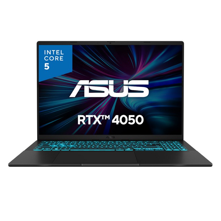 에이수스 2025 비보북 16 코어5 인텔 14세대 지포스 RTX 4050  마이크로소프트 오피스 2024 홈 영구버전 세트, 매트블랙, 512GB, 16GB, Free DOS, V3607VURP305
