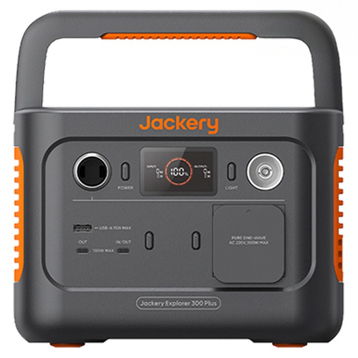 잭커리 휴대용 파워뱅크 300 Plus 혼합색상 JE300B, 1개