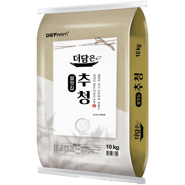 대구농산 경기미 추청 아끼바레 쌀, 10kg (특등급), 1개 10