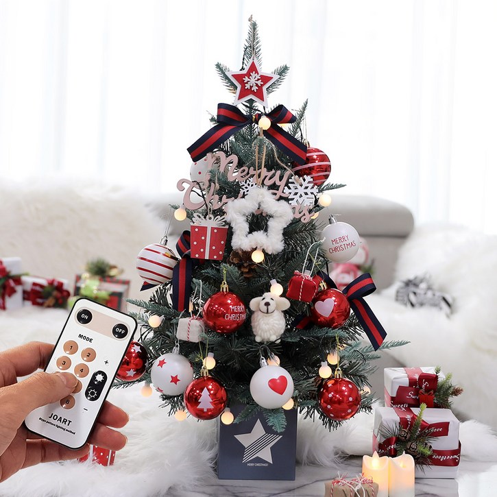 조아트 크리스마스트리 고급PE PVC 혼합 전나무 풀세트 몽페라레드 + 리모컨, 몽페라레드 3