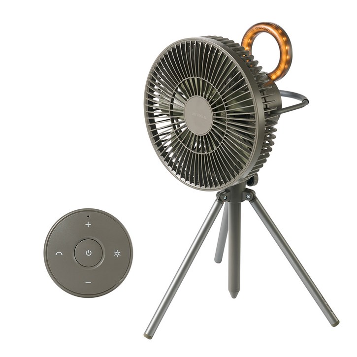 벤딕트 언템드 무선 LED 차박 캠핑 BLDC 더 블로우 서큘레이터, 단일상품, KHAKI