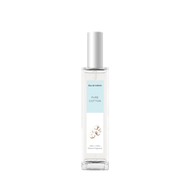 더허브샵 오 드 뚜왈렛, 퓨어코튼, 2개입, 50ml, 2개