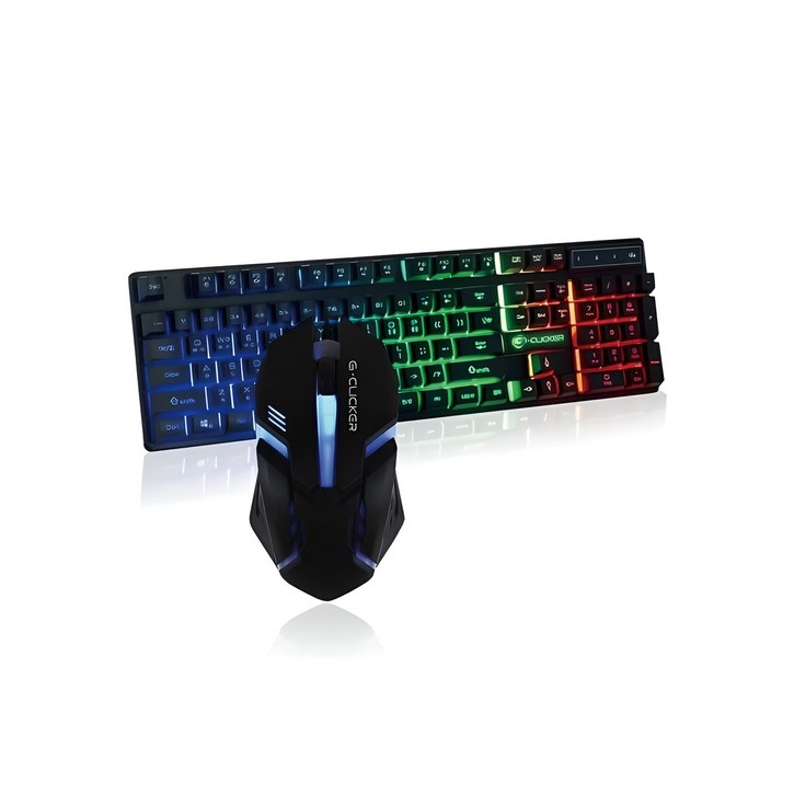 지클릭커 GMK180 유선 키보드 마우스 세트 USB