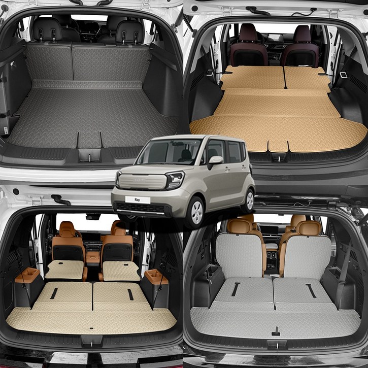 레이 호환 캠핑 차박 리노 가죽 트렁크매트 국내 맞춤 제작