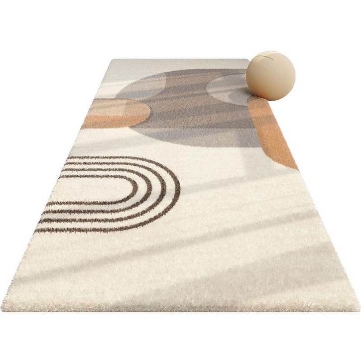 거실카페트 대형러그 침대옆 포인트 북유럽 장모 트리 침실