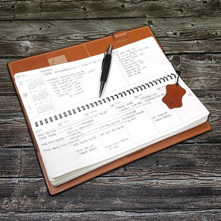 2026년 위클리 플래너 속지탁상용 스케줄러 가죽플래너책상다이어리주간계획