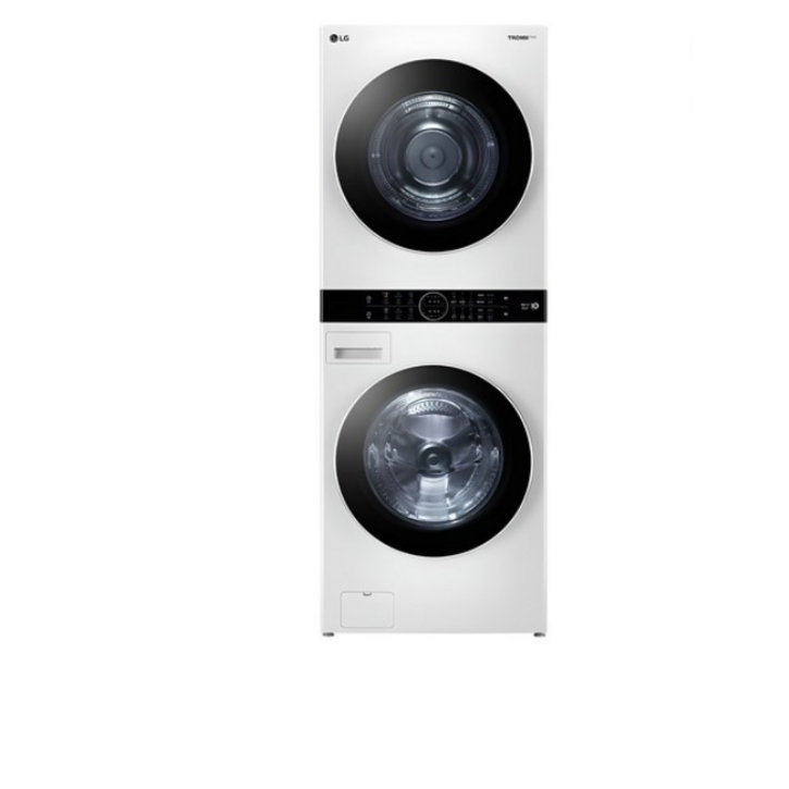 LG 트롬 워시타워 W20WAN 세탁기 23kg + 건조기 20kg 릴리 화이트 방문설치