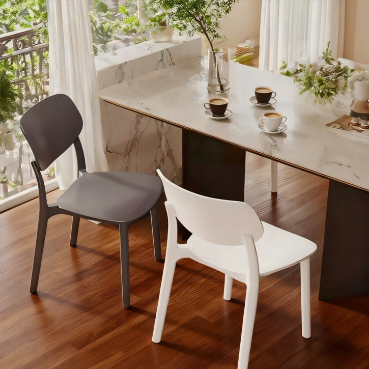 식탁의자 4개 카페의자 등받이 편한식탁의자 4P