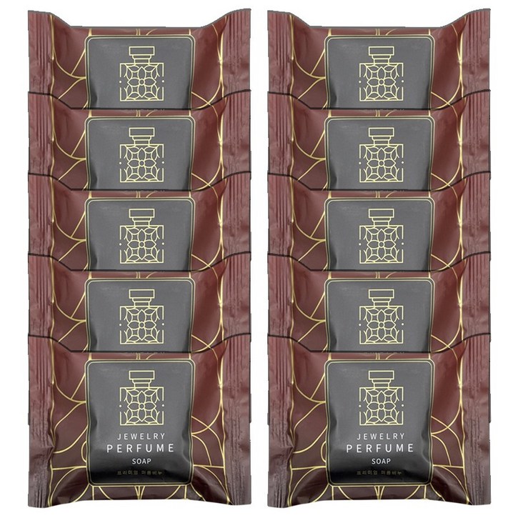 태광 주얼리 퍼퓸 비누 고급 향수비누 바디솝 80g 10개, 80g, 10개입