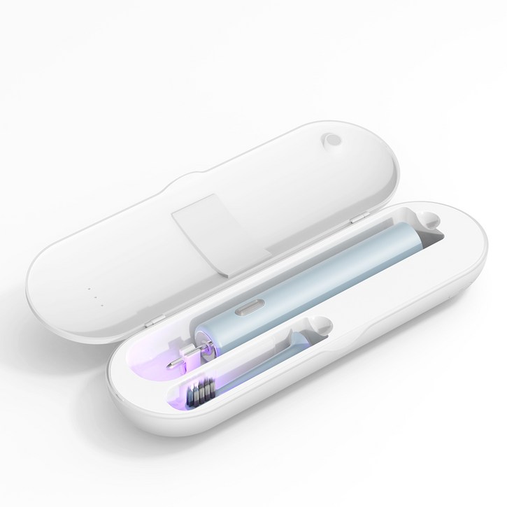 CozyTemp 휴대용 칫솔 살균기 무선 uv자외선 칫솔건조기 1인 전동 칫솔살균기