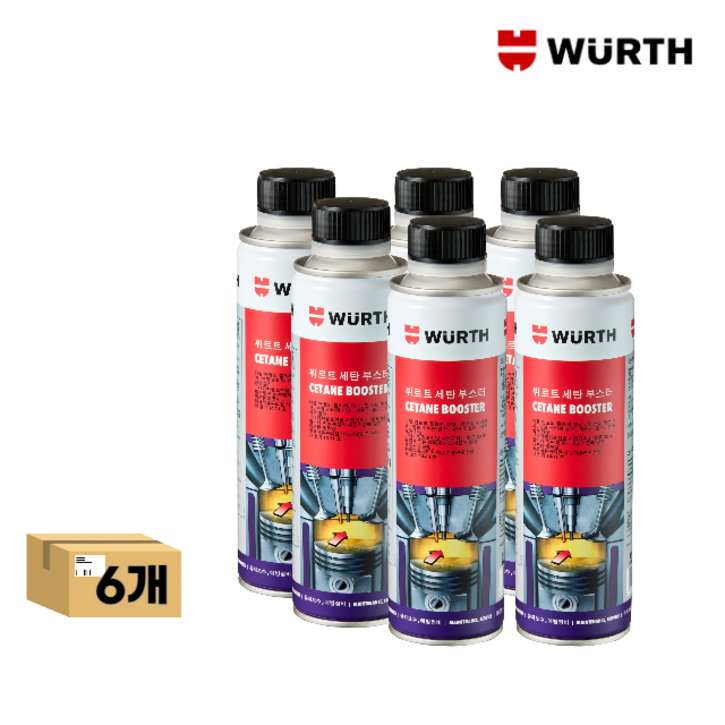516개 뷔르트 세탄 부스터 디젤 연료첨가제 300mL, 디젤경유, 1개