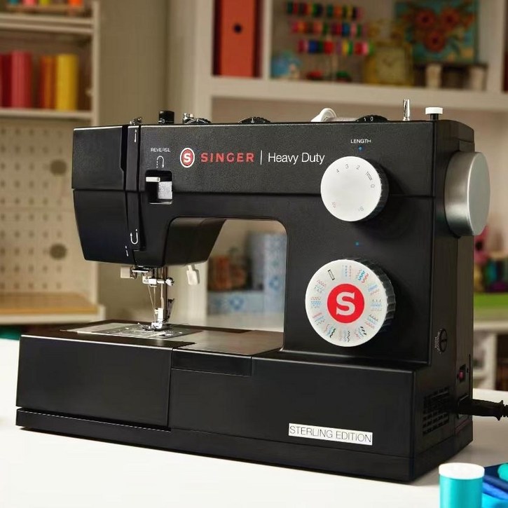 SINGER 싱거 미싱 4432 재봉틀 준공업용 헤비듀티 표준구성, 4432 표준+확장테이블+럭셔리패키지