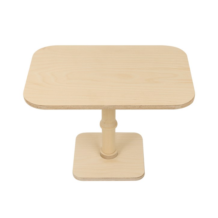 크레이지몬스터 디올뉴 싼타페 MX5 다된다 차량용 우드 테이블, 1개