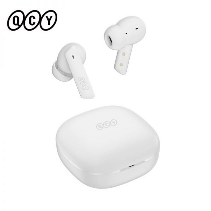 만물상 더 뉴 QCY HT05 ANC 무선 TWS 블루투스 5.2 이어폰 40dB 액티브 노이즈 캔슬링 6 마이크 NC HD 통화 이어플러그212055