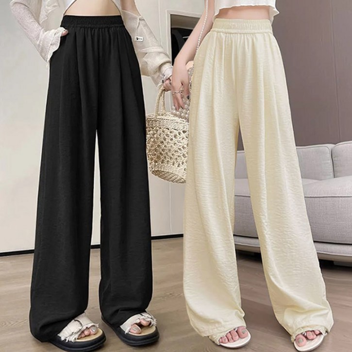 [1+1] 드마엘 마리엔 찰랑 와이드 밴딩 팬츠+델로나