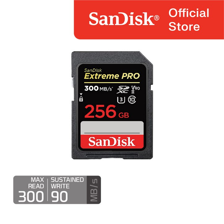 샌디스크 Extreme PRO SD Card V90, 1개