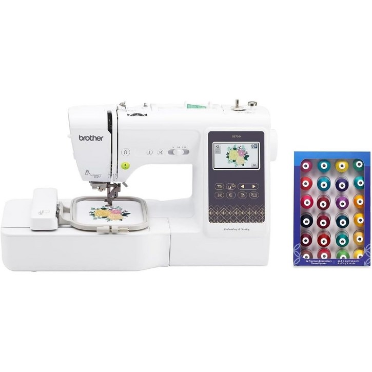 브라더 SE700 재봉자수기 흰색