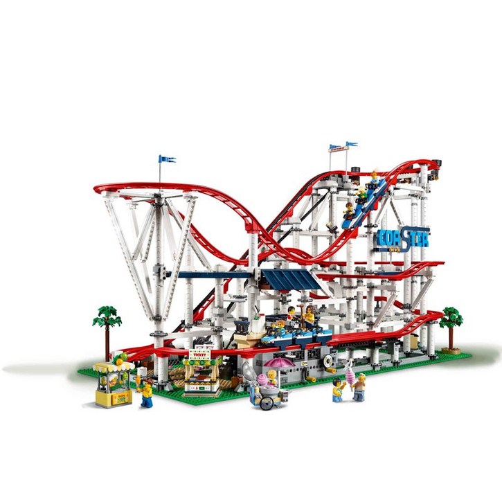 다른 모형 롤로코스터 놀이공원 레고 테마파크 루프