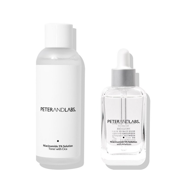 피터앤랩스 나이아신아마이드 솔루션 닥나무 기미 잡티 케어 2종 세트토너 세럼 피터앤랩스 나이아신아마이드 솔루션 닥나무 기미 잡티 케어 2종 세트토너 세럼