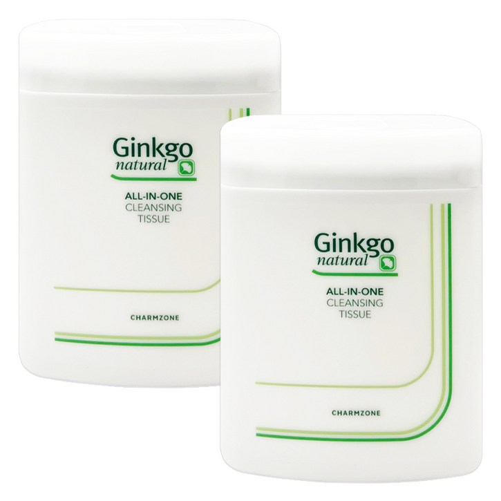 참존 징코 내츄럴 올인원 클렌징 티슈