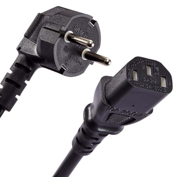 삼정 국산 AC 16A 전원케이블 파워코드, 3m, 1개 삼정 국산 AC 16A 전원케이블 파워코드, 3m, 1개
