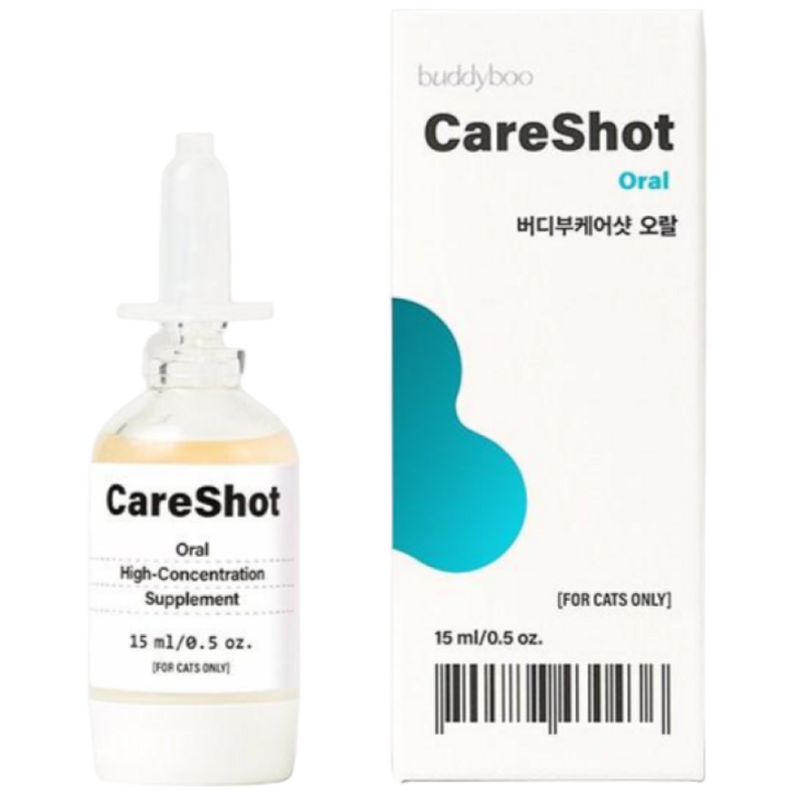 케어샷 오랄 - 고양이 구강영양제 구내염 치주질환 잇몸 구강관리 입냄새