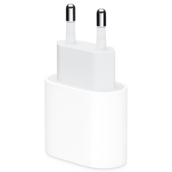 Apple 정품 20W USBC 전원 어댑터 MUW13KHA, 화이트, 1개