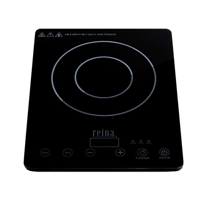 레이나 세라믹 보온잠금 슬림 인덕션 전기레인지 1구 자가설치