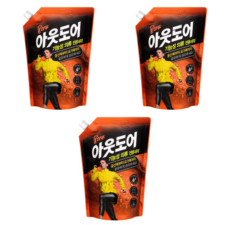울샴푸 아웃도어 기능성의류 전용세제 리필