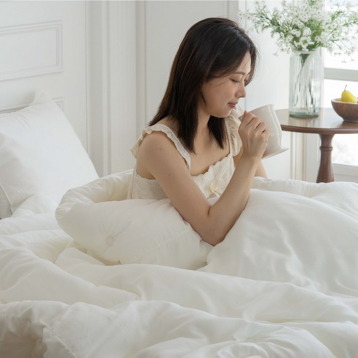 국내생산 도르리 프리미엄 모달이불 알러지케어 먼지없는 모달100 호텔식 침구 순면 차렵 이불