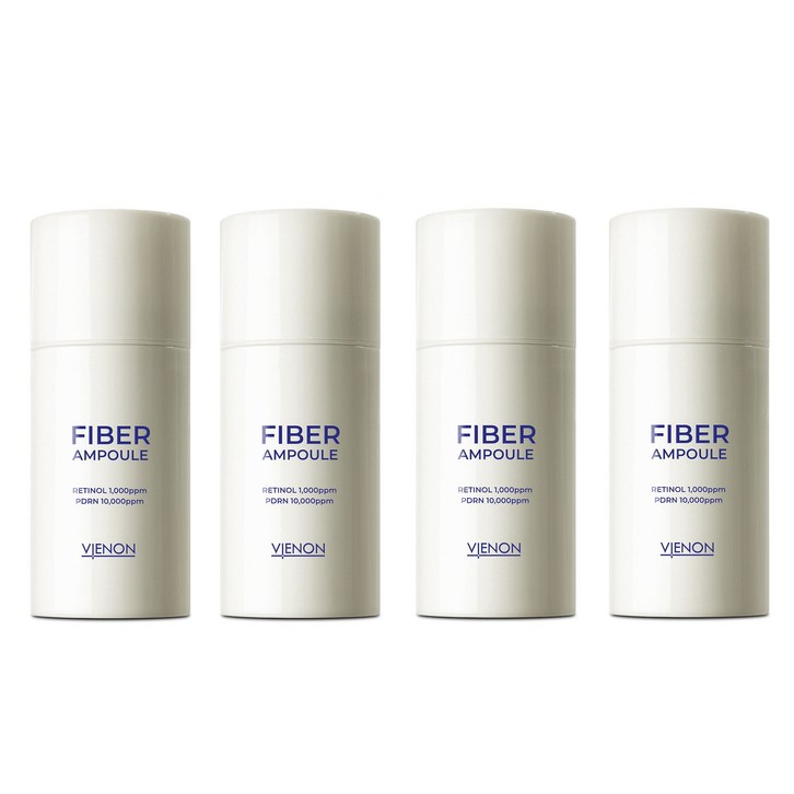 비에논 파이버 앰플 모공축소 pdrn 레티놀 수축 코 FIBER 세럼, 4개, 30ml