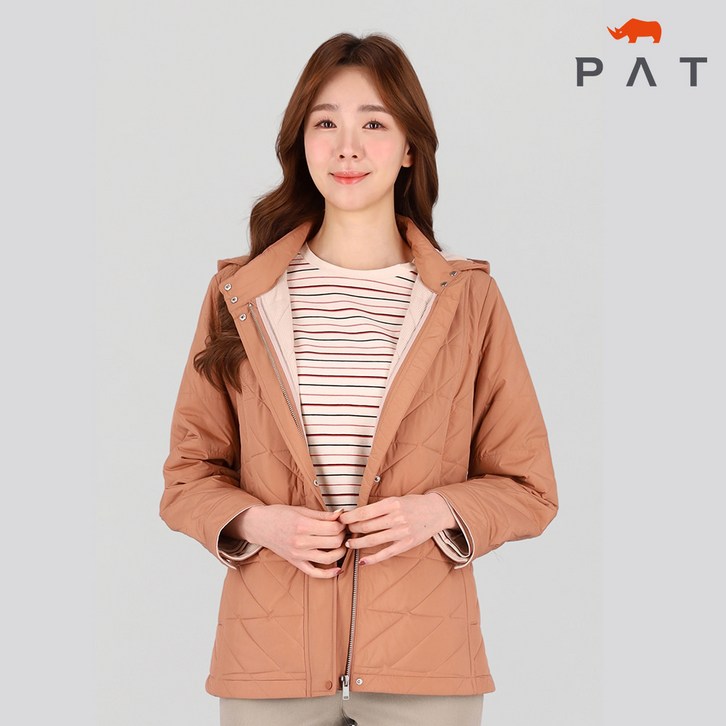PAT 여성 퀼팅 패딩점퍼1J21301