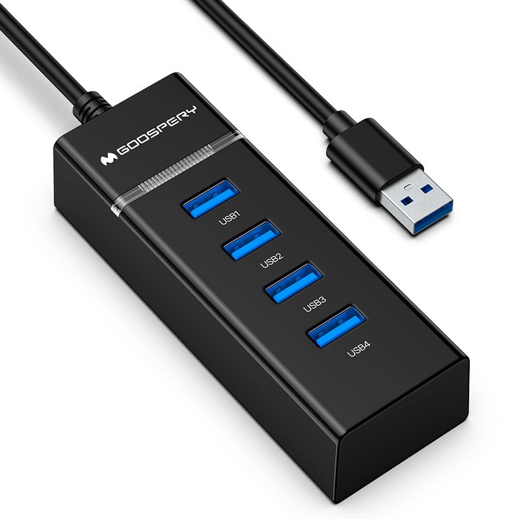 구스페리 USB 3.0 4포트 멀티허브 무전원