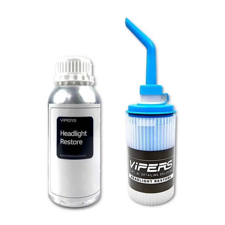 바이퍼스 헤드라이트 복원제 훈증식 복원키트 세트 600ml, 1개, 600ml 바이퍼스 헤드라이트 복원제 훈증식 복원키트 세트 600ml, 1개, 600ml