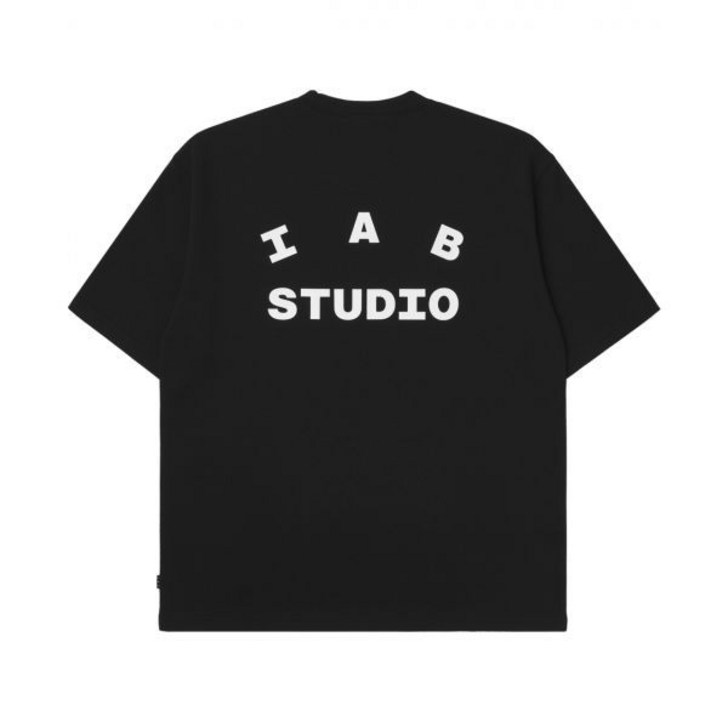 IAB Studi Basic TSHIRT 티셔츠 반팔티 셔츠 Black WHITE 화이트 아이앱 스튜디오 티셔츠 블랙 화이트