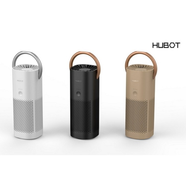 휴봇 휴대용 공기청정기 14등급 헤파필터 360도 초경량 무선공기청정기 브라운블랙화이트 택1