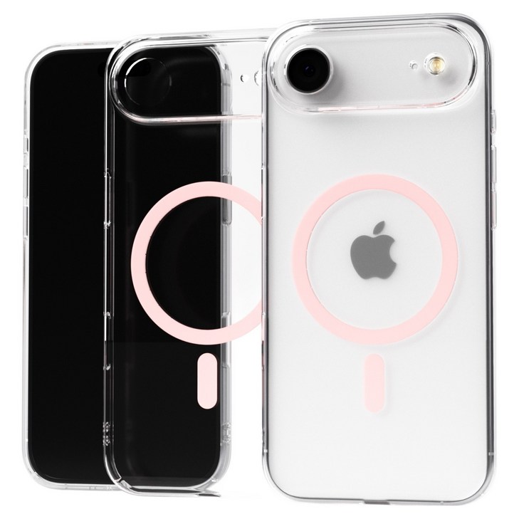 엑씨 에어슬림 맥세이프 강한자력 변색없는 고투명 생폰 느낌 휴대폰 케이스