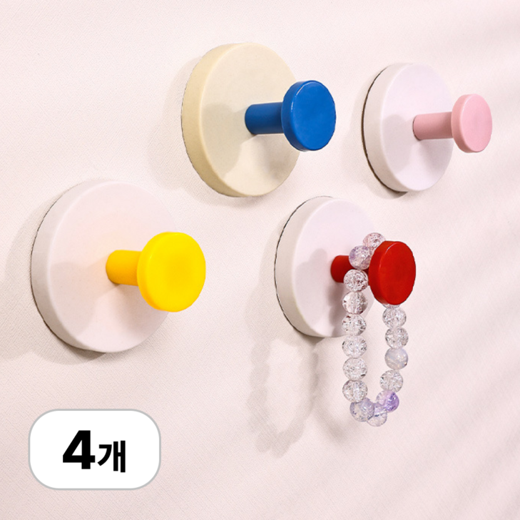 로멀리 무타공 흡착식 벽걸이 후크