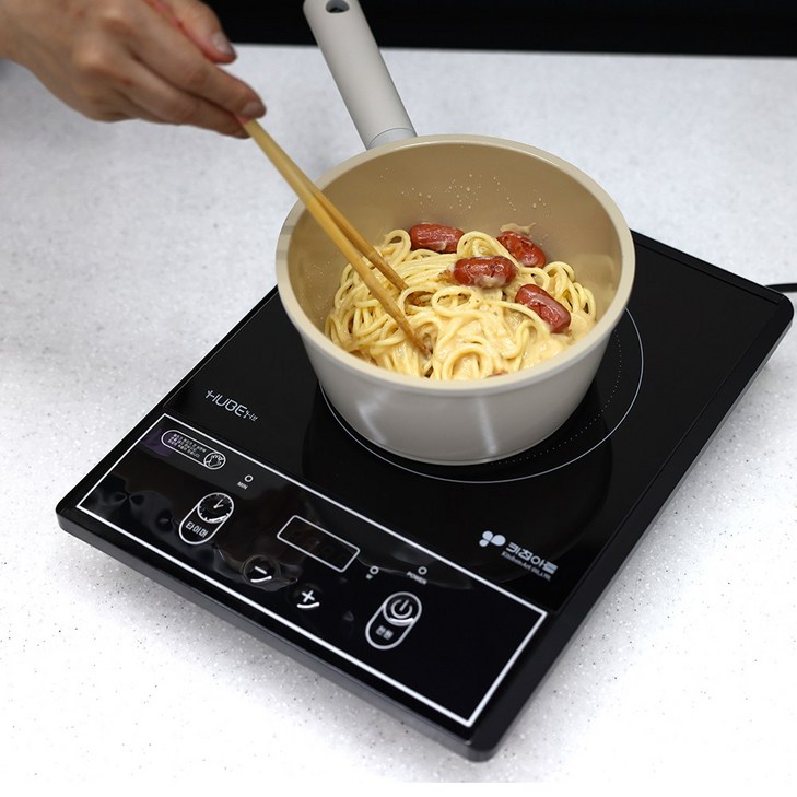 당일출고 키친아트 1구 하이라이트 모든냄비 호환 고화력 쾌속발열 전기레인지