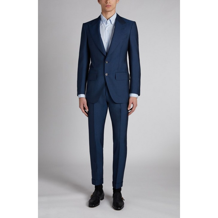 TOM FORD 톰포드 애티커스 울 모헤어 수트 666308