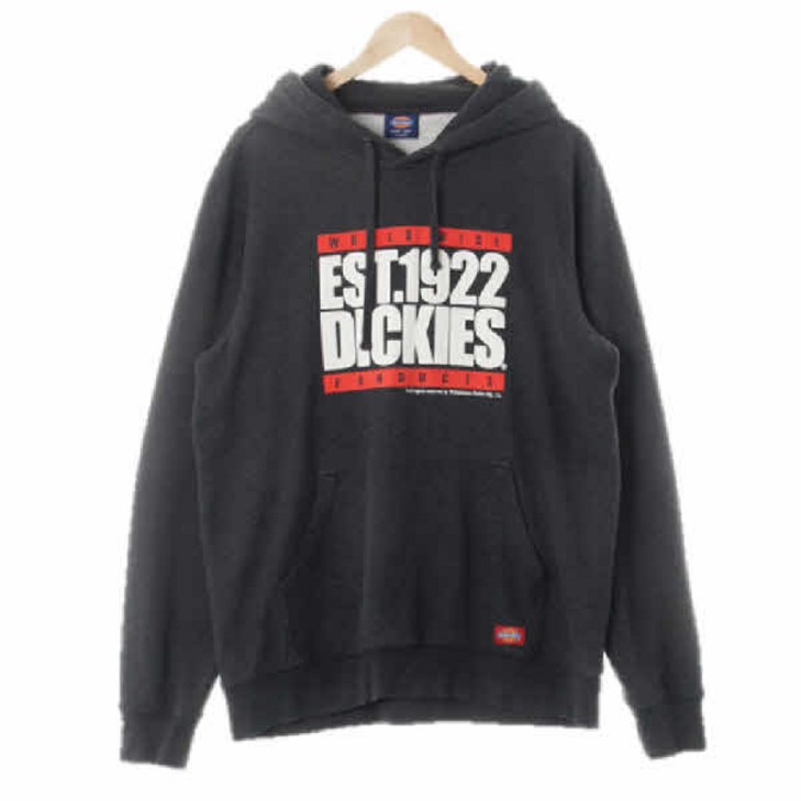 6700 디키즈 차콜 프린팅 면혼방 월드와이드1922후드티 105